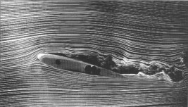 Bilde 2: Oppbygging og separasjon av et grenselag på en flyving. Kilde: Dole, Charles E., Flight Theory and Aerodynamics, 1981, John Wiley & Sons, Inc, New York, NY, 1981.