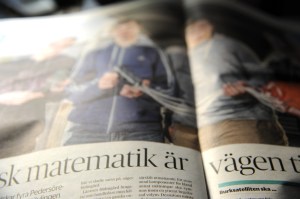 Science Project for The Curious (SPTC) från Finland presenterade sitt projekt i den lokala tidningen.