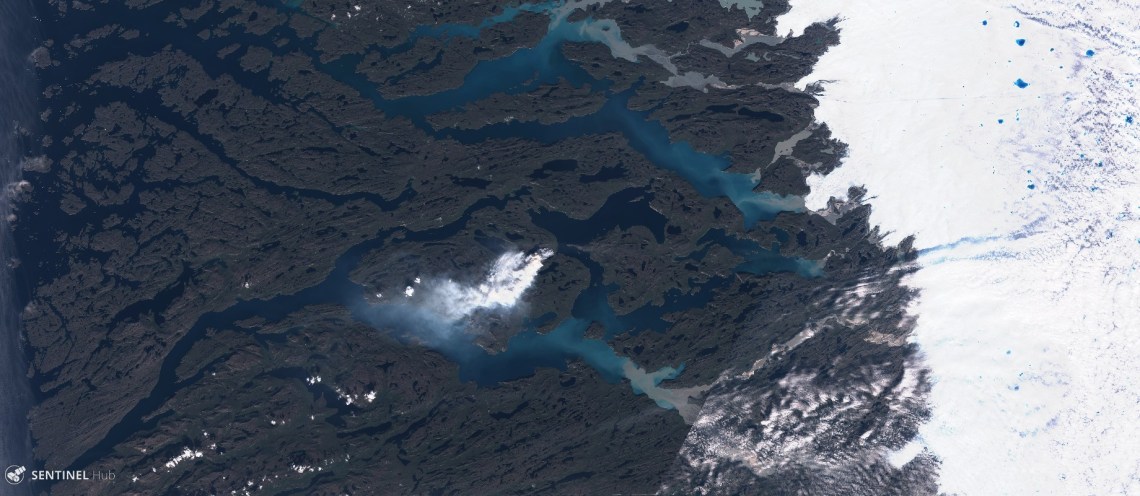 Sentinel image on 2017-08-03