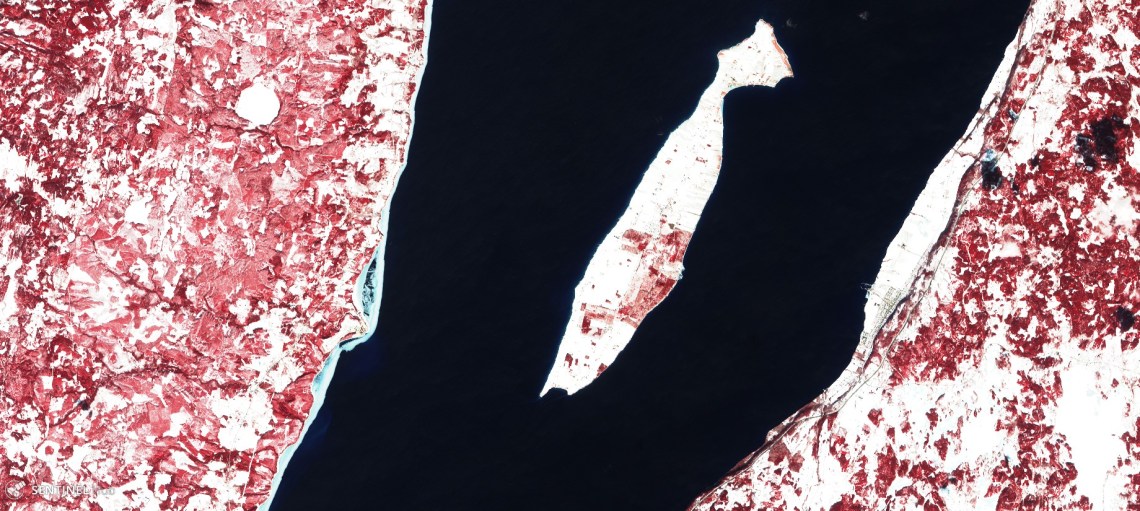 Sentinel-2 image on 2018-03-16